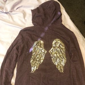 Victoria’s Secret angel gold sequin jacket